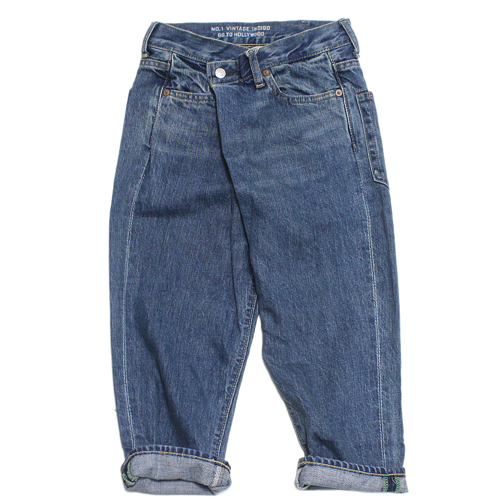 【子供服 親子 ゴートゥーハリウッド GO TO HOLLYWOOD 】 デニム ヘンケイ PN 14BLブルー