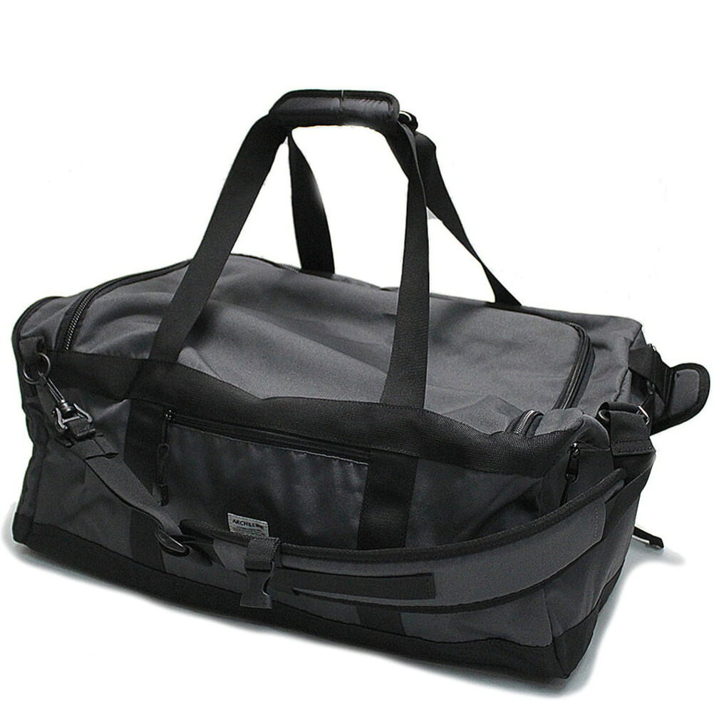 【アーチ＆ライン ARCH＆LINE 子供服 アーチアンドライン】 PLAYERS DUFFLE バッグ (50L) チャコール(17)