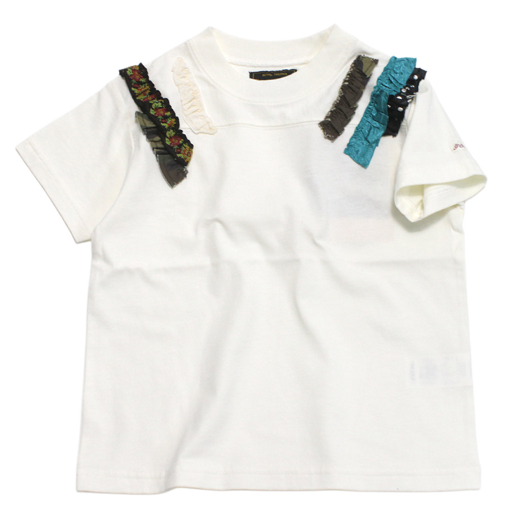 【赤ちゃん服 親子 ゴートゥーハリウッド GO TO HOLLYWOOD 】  テンジク マルチ TEE 1W白