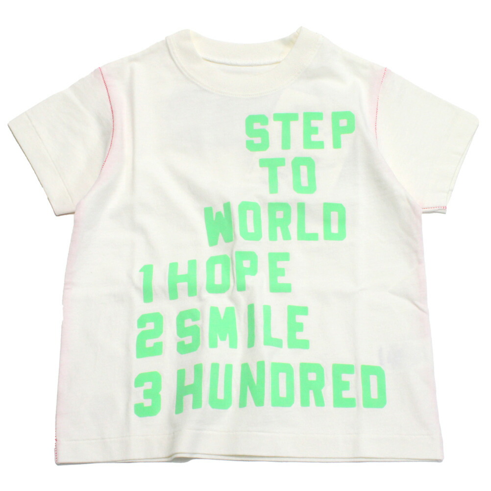 【赤ちゃん服 親子 ゴートゥーハリウッド GO TO HOLLYWOOD 】  テンジク 1 2 3 TEE 1W白