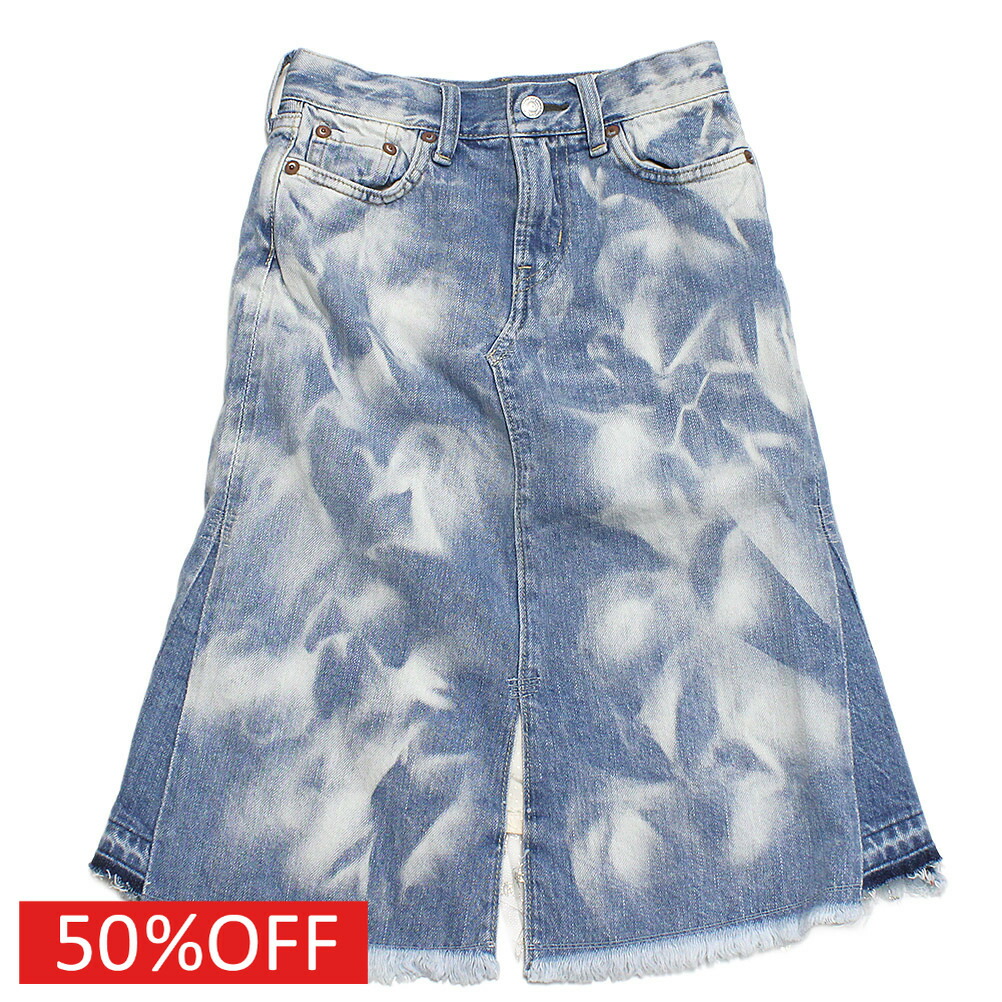 【子供服 親子 ゴートゥーハリウッド GO TO HOLLYWOOD 】 セール 【50%OFF】 デニム ペルソナ SK 14BLブルー画像
