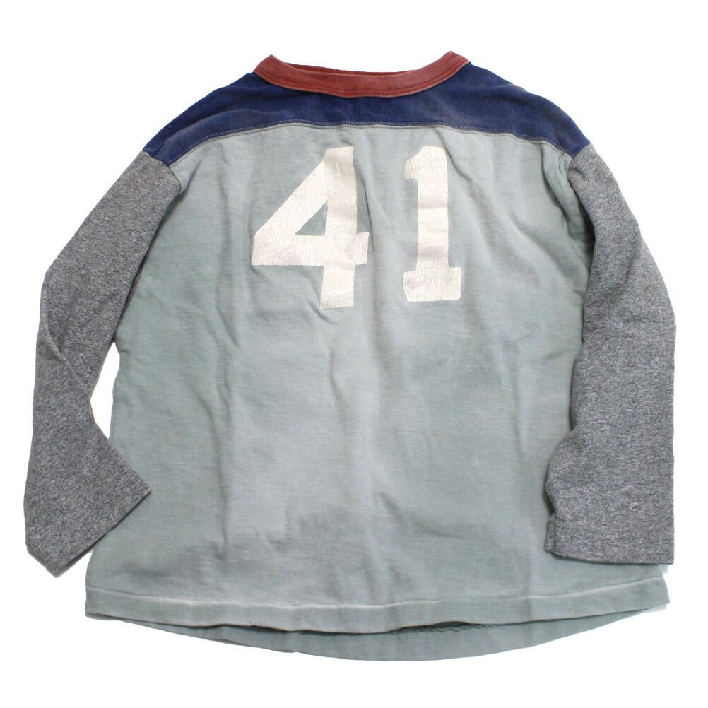 【デニム＆ダンガリー DENIM DUNGAREE デニムダンガリー DD 子供服 親子 】 ビンテージテンジク 41 TEE 92CZYクレイジー