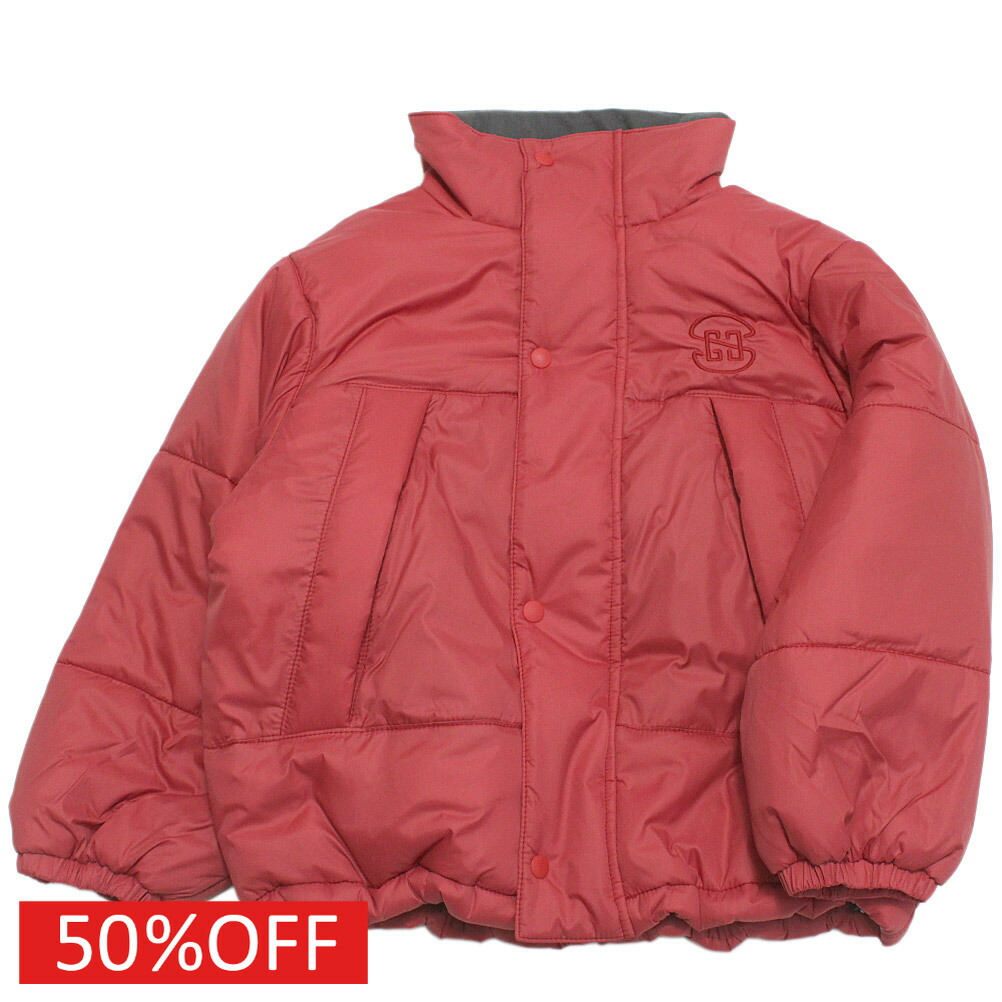 【グルーヴィーカラーズ groovy colors 御坊っちゃん 赤ちゃん服】  大売り出し 【50%OFF】  GRVY PADDING JACKET 5R赤