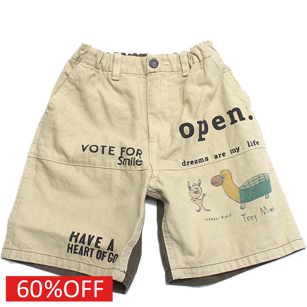 【デニム＆ダンガリー DENIM DUNGAREE デニムダンガリー DD 子供服 親子 】 セール 【50%OFF】 オックス リメイク SPN 17CGRチャコール