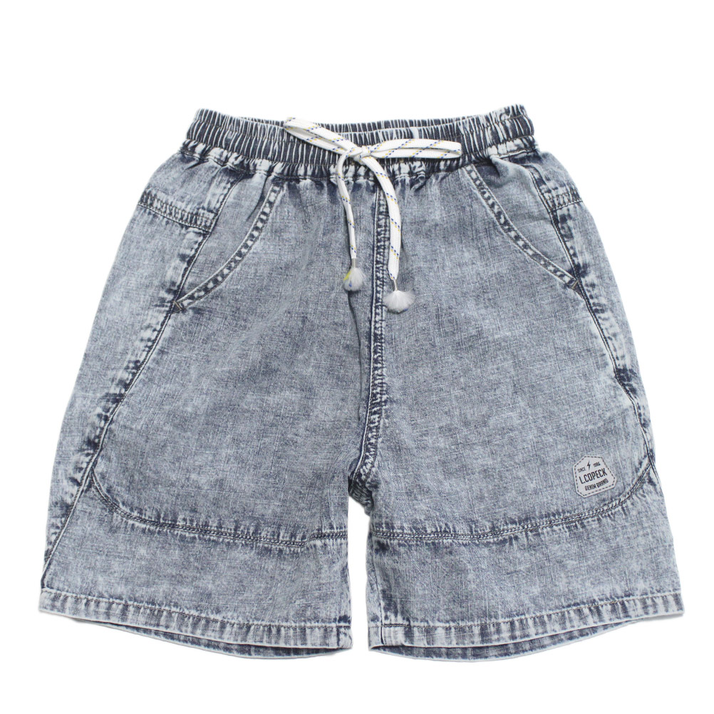 【子ども服/エルコペック/L.COPECK/キッズ/ジュニア】 ライトオンスデニムショーツ ブリーチ(10)画像
