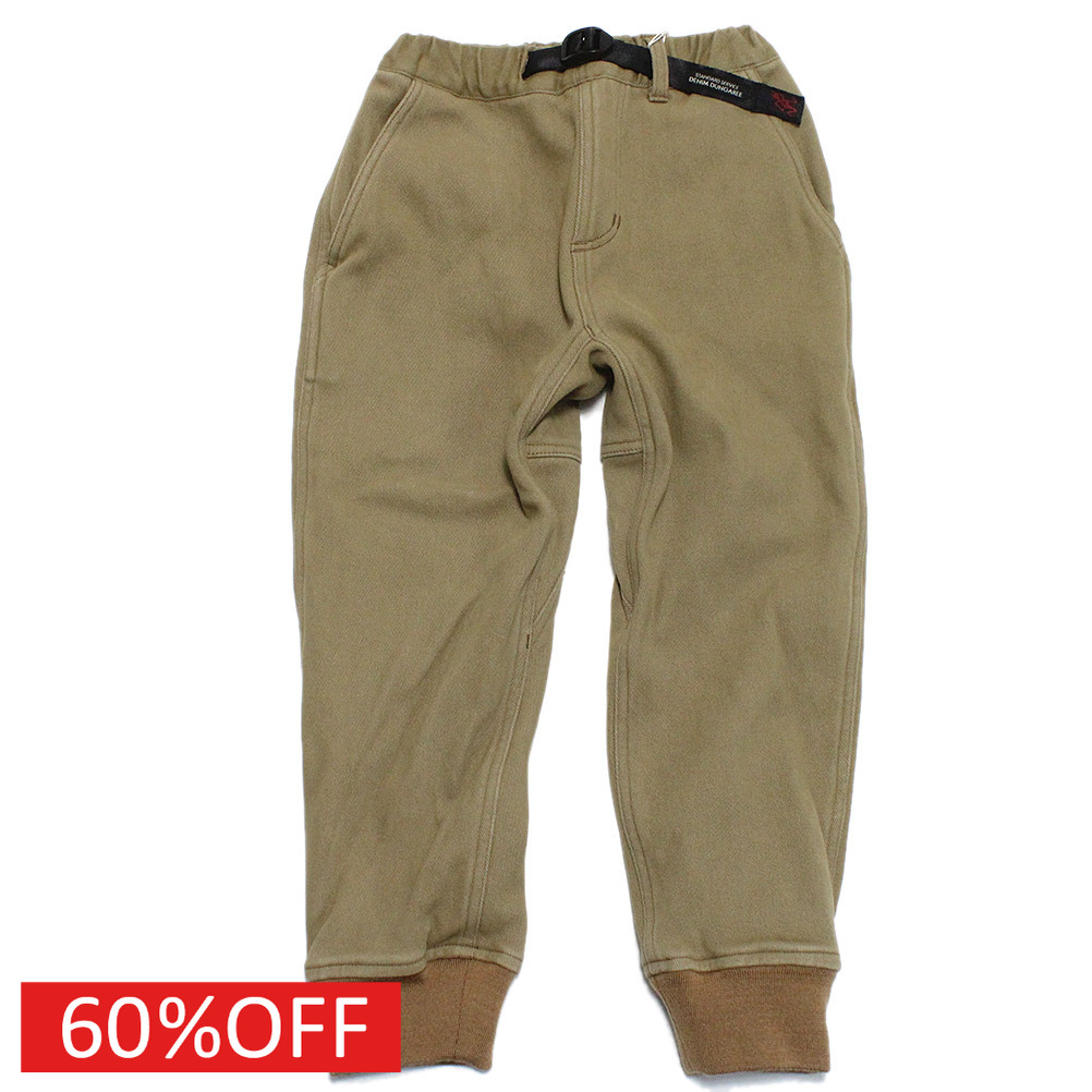 【デニム＆ダンガリー DENIM DUNGAREE デニムダンガリー DD 子供服 親子 】 セール 【50%OFF】 ウラキモウストレッチチノ GRAMICCI イージーPN 16BEベージュ