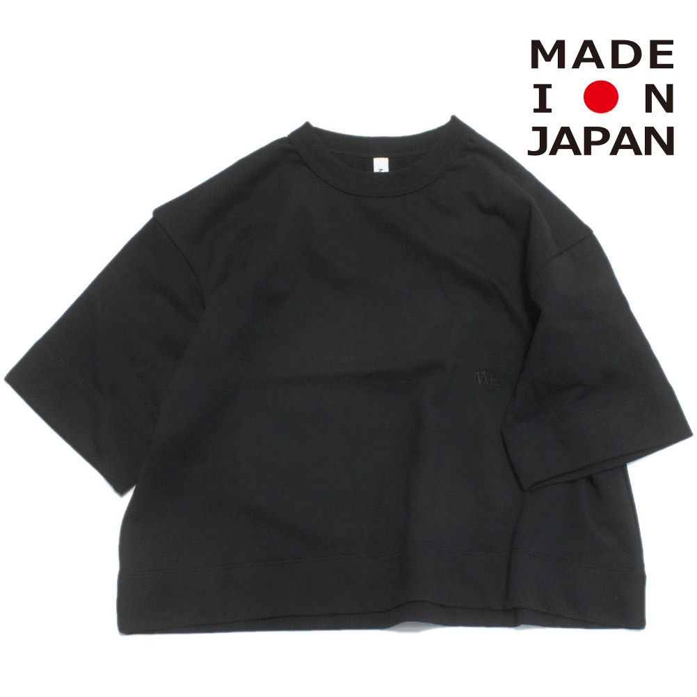 【子供服 MOUN TEN. マウンテン ジュニア MOUNTEN】  light terry short Tシャツ ブラック