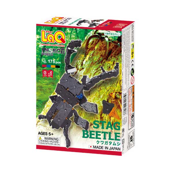 楽天市場】LaQ ラキュー Insect World インセクトワールド キングビートル 320pcs : citron glaces