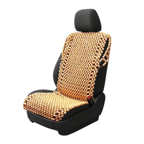 天然木 ビーズシートカバー マッサージ クールクッション