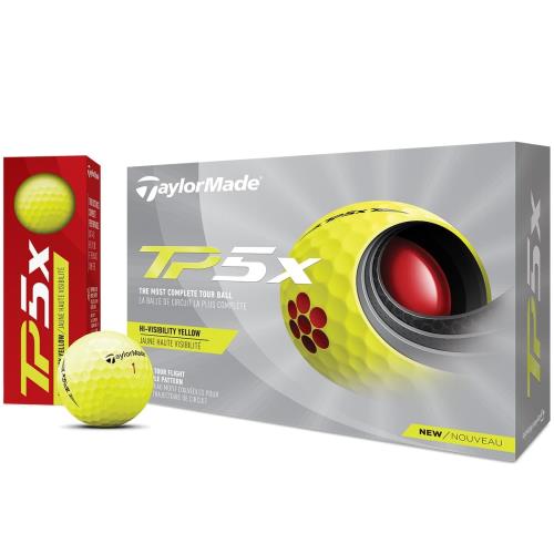 TAYLOR MADE(テーラーメイド) TP5x(ティーピーファイブエックス) ゴルフボール 5ピース 2021年モデル N0803101 イエロー｜CITY MONO SHOP