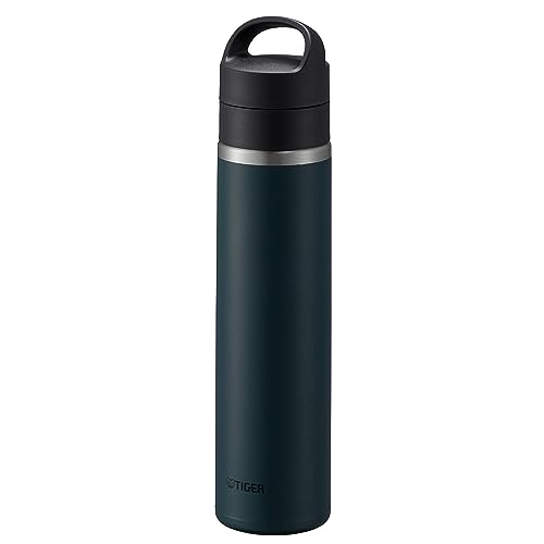 食洗機・保温保冷対応タイガー魔法瓶 水筒 600ml 真空断熱炭酸ボトル ステンレス ビールOK ハンドルホルダー付 持ち運び コンパクト MKB-T060AL ネイビー