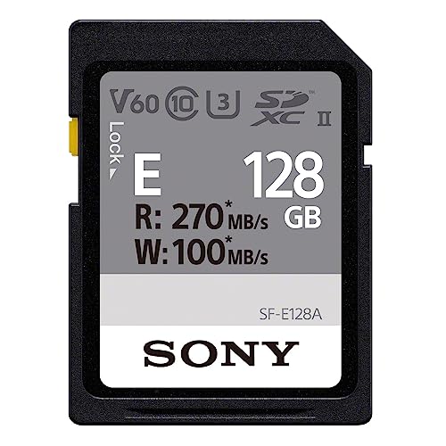 ソニー SONY SDXC 記憶装置歌留多 128GB 空想科学小説-E128A Class10 UHS-II相応う