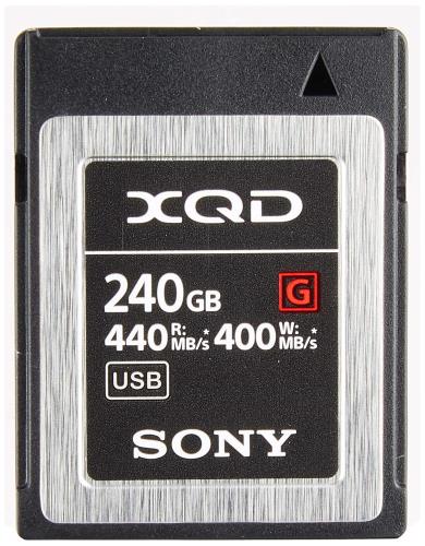 ソニー XQD記憶装置歌留多 240GB QD-G240F