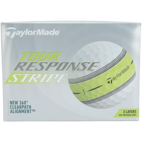 TAYLOR MADE(テーラーメイド) TM22 Tour Response Stripe JPN dz ツアーレスポンス ストライプ ゴルフボール 2022 N0803501 ホワイト