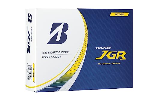 BRIDGESTONE(ブリヂストン)ゴルフボール TOUR B JGR 2023年モデル 12球入 イエロー J3YX