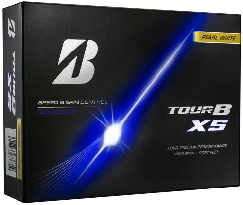 BRIDGESTONE(ブリヂストン)ゴルフどんぶり鉢 TOUR B XS 2026年青写真 12球入 パール白いこと S6GXJ