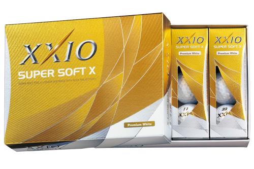 DUNLOP(ダンロップ) ゴルフボール XXIO SUPER SOFT X ゴルフボール 1ダース(12個入り) プレミアムホワイト