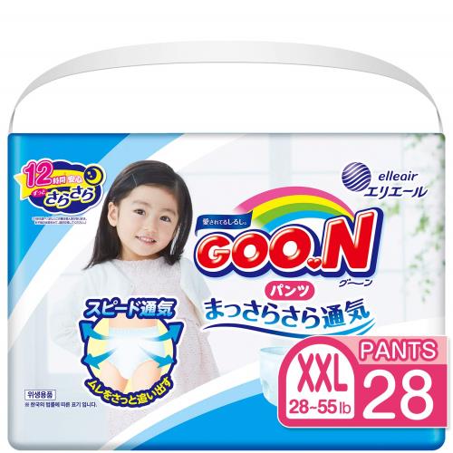 グーン やわらかフィットパンツ BIGより大きいサイズ 女の子 28枚