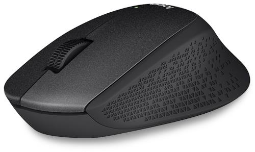 (Black, M330) - Logitech M330 Silent Plus Wireless Mouse (USB for Windows/Mac/Chrome os/リナックス) - Black