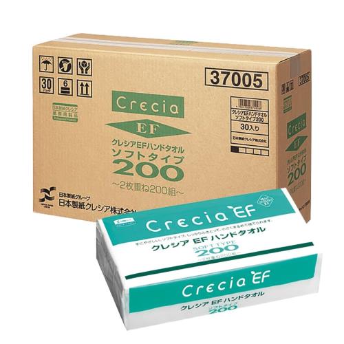 クレシア EFハンドタオル ソフト200 30個|CITY MONO SHOP
