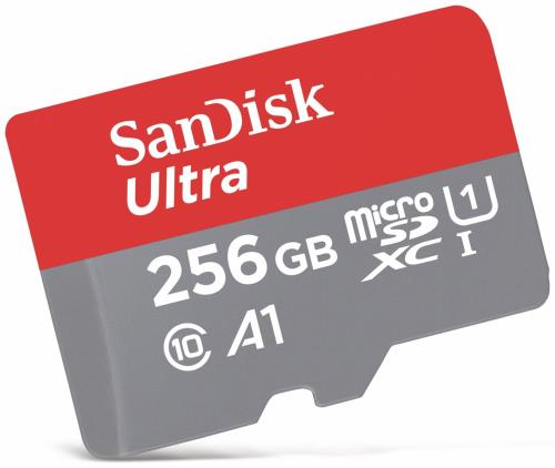SanDisk Ultra microSDXC 256GB アダプター付き SDSQUAR-256G-GN6MA