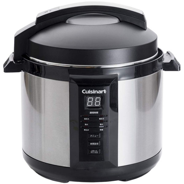 楽天市場 あす楽 クイジナート 電気圧力鍋 Cpc 400kj 4l 炊飯5合 Cuisinart 電気圧力なべ 電気式 圧力鍋 炊飯器 シルバー ブラック 大容量 コンパクト 小型 ミニ おしゃれ 2合 3合 4合 調理容量2 6l 送料無料 おしゃれ家電 雑貨 Citynet2