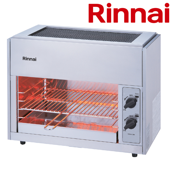 注文値下げ　Rinnai　リンナイ　ガス赤外線串焼器　新品未使用　都市ガス 店舗用品