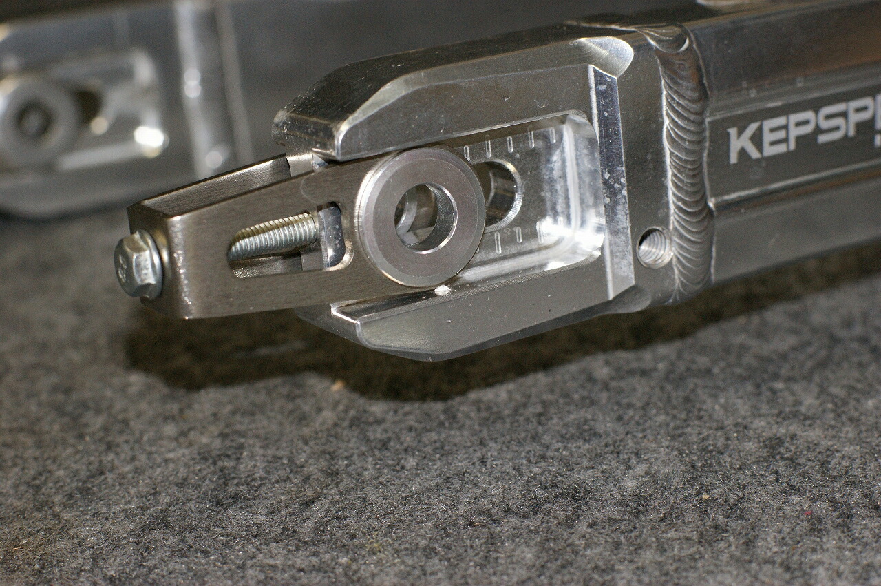 KEPSPEED製カブ用アルミスイングアームGF+5cm