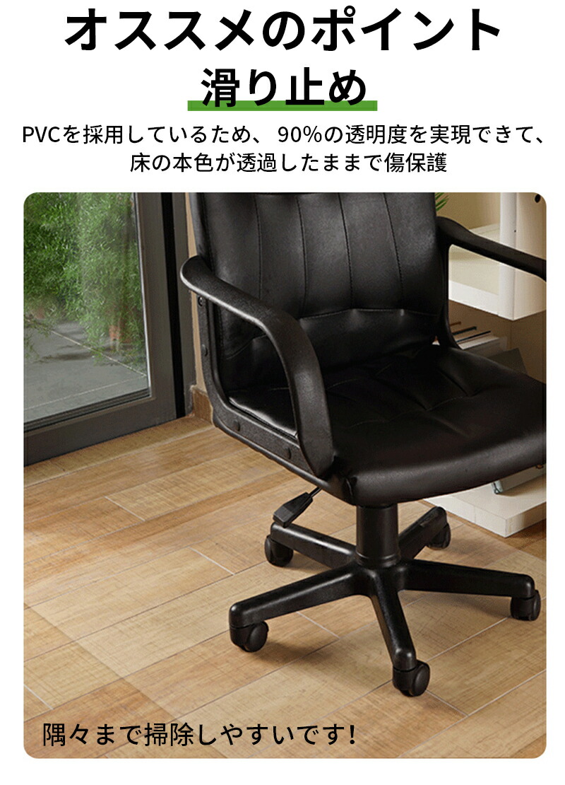 市場 国内翌日発送+特典 丸角 透明 厚さ1.5mm 冷蔵庫マット 滑り 傷 Sサイズ PVC素材