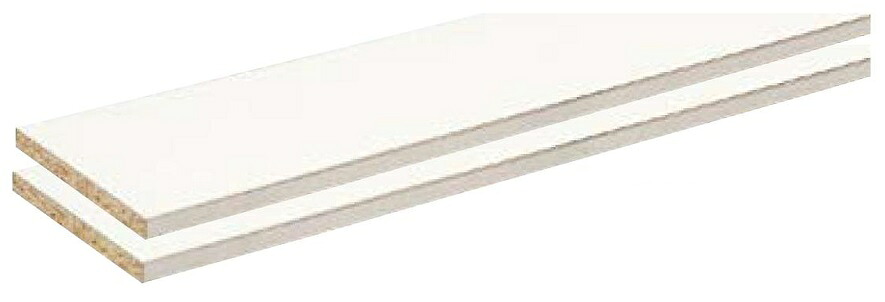強化シート棚板 W：300mm × L：1,830mm × D：20mm / 1組(2枚)入り 88907534 アイカ工業