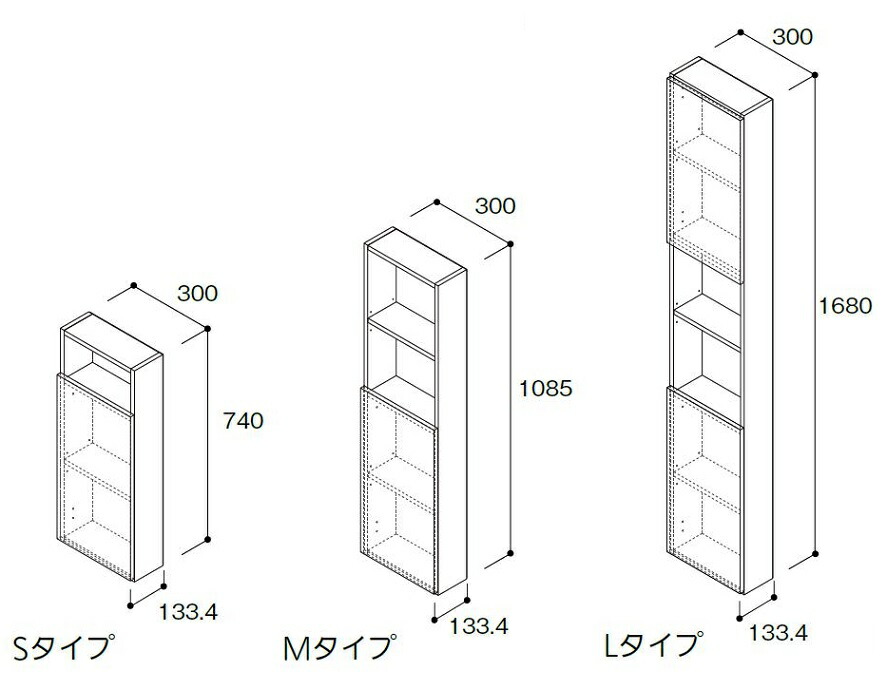 楽天市場】壁厚ニッチ収納サニタ トイレ収納ボックス タイプ：M / 1