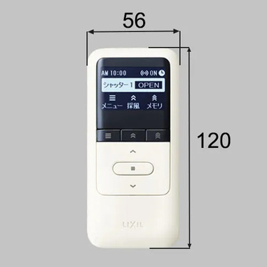 LIXIL製　ルームエアコン用　共通リモコン　【形名】Zー01－BZLT 共通リモコン / 1個入り 部品色：ホワイト Z-01-BZLT 交換用