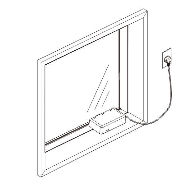 楽天市場】電動ユニット サーモスL 高所用横すべり出し窓用 △-01L