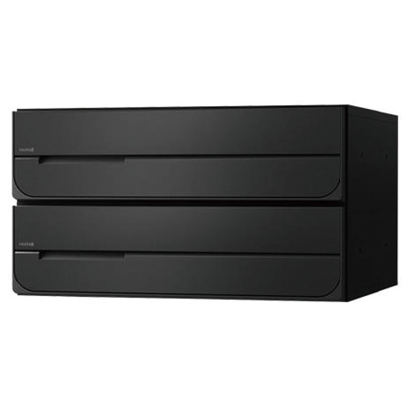 Ｄ－ＡＬＬ顔を合わせる郵便受け 前入後出, ＫＳ－ＭＢ３１０２ＰＵ－２ＬＫ－ＢＫ２段 黒いこと, 236-0820