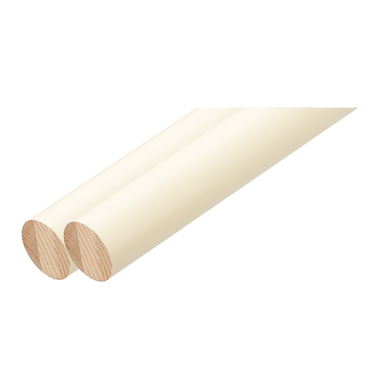 ＢＡＵＨＡＵＳ　３５　アッシュ丸棒, ＢＤ－２４４　　ホワイト　４Ｍ　　　（０４００９８０６　Ｘ　２）, 040-0981 14,935円