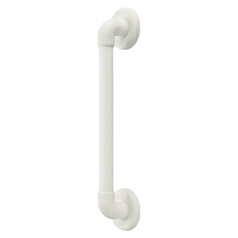 BAUHAUSソフトアクアレールI型ハンド, SAQ-I-400W ホワイト L=400, 040-7379