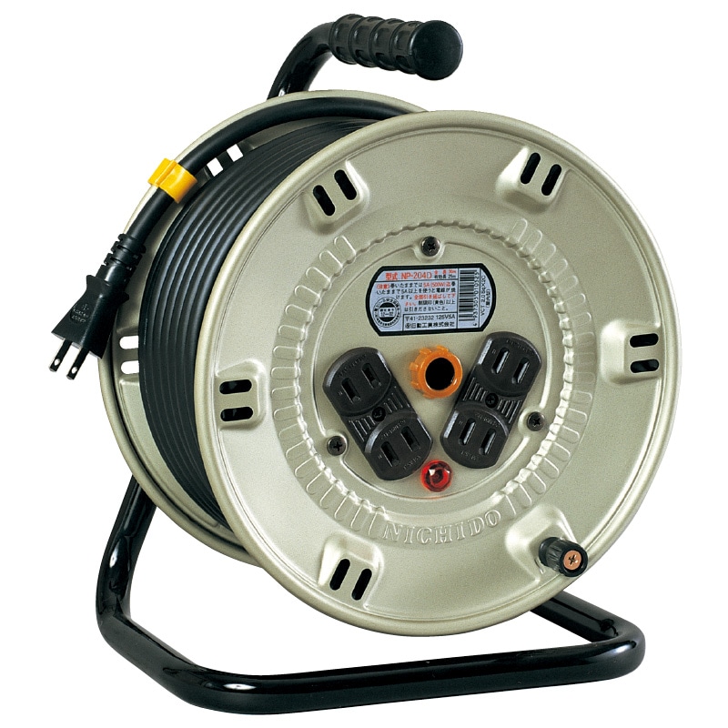 １００Ｖ電工ドラム　３０Ｍ, アース無　ＮＰ－３０４Ｄ, 457-0030