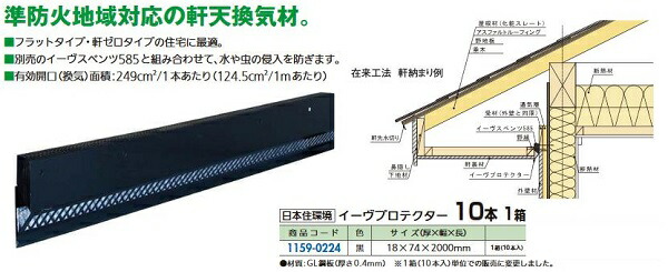 楽天市場 リフォーム用品 日本住環境 オ得 イーヴプロテクター ブラック 10本入 Clair クレール 楽天市場店