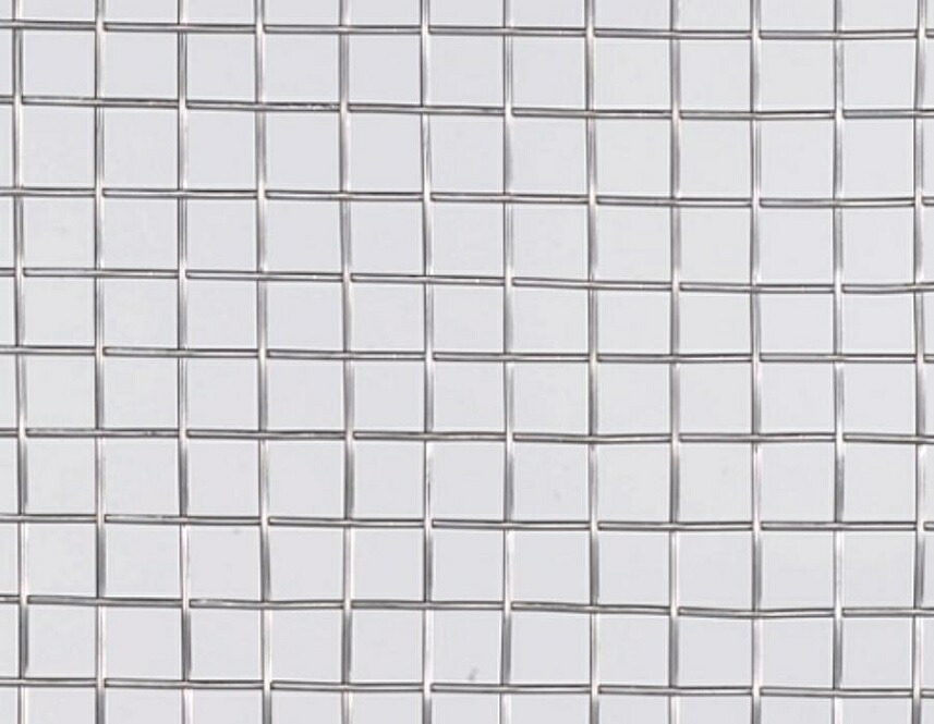 ステンレス平織金網 線径：1.00mm / メッシュ：10 開き目：1.54mm 1,000mm × 1,000mm 工作用金網 吉田隆 ※切売り品