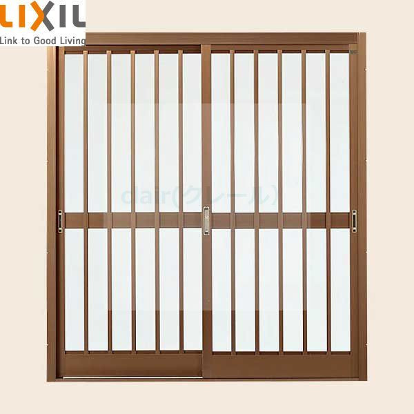 欄間2枚　養生枠無し 楽天市場】菩提樹 玄関 引戸 普通枠 ランマなし 212型 五本格子