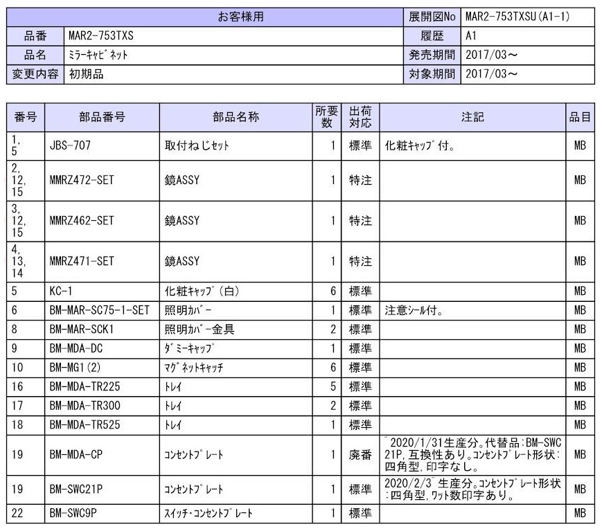 96％以上節約 鏡ASSY MMRZ473-RMB 交換用 部材 LIXIL リクシル TOSTEM トステム fucoa.cl