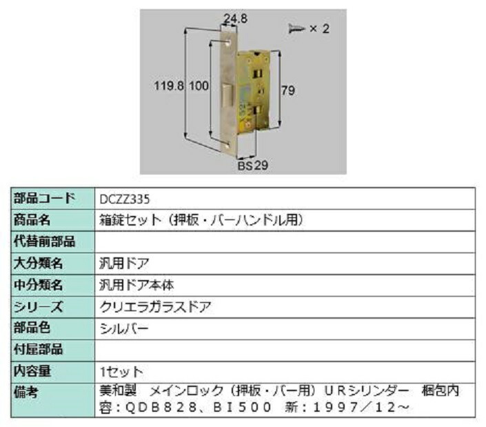 楽天市場】押板ハンドルセット / 1セット入り 部品色：ブロンズ 