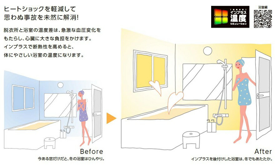 海外販売× インプラス 引違い窓 浴室仕様 / ユニットバス納まり 2枚建 強化複層ガラス W:1,001〜1,500mm × H:601〜1,000mm 内窓 二重窓 LIXIL TOSTEM | enmouvement.ch