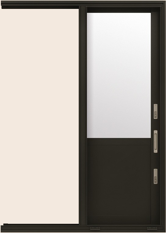 ガゼリアN スライド サーモスII-Hタイプ 中桟仕様 Low-E複層ガラス / アルミスペーサー 07420 W：780mm × H：2,030mm LIXIL リクシル TOSTEM トステム