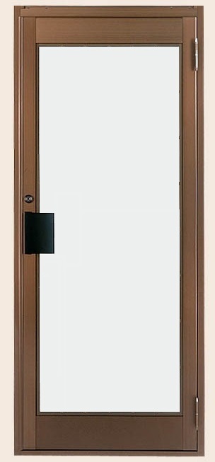 クリエラガラスドア 片開き 内付型 1枚ガラス / PG仕様 一般複層ガラス仕様 0720 W：788mm × H：2,004mm LIXIL リクシル TOSTEM トステム