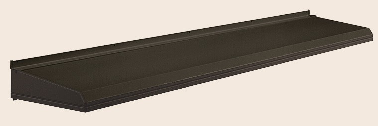 ユニエースひさしA型先付ガルバ鋼板 楽天市場】キャピアA型 ユニットひさし 先付・後付け用 16506 W