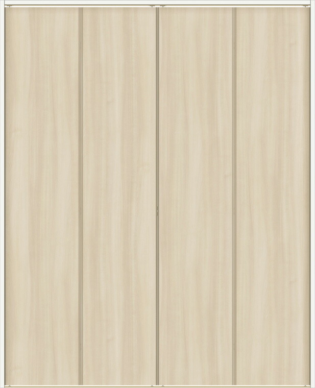 ラシッサDキナリモダン クローゼットドア 折戸レールタイプ 4枚折戸 AKCF-LAD 13M23 W：1,324mm × H：2,306mm ノンケーシング / ケーシング LIXIL TOSTEM