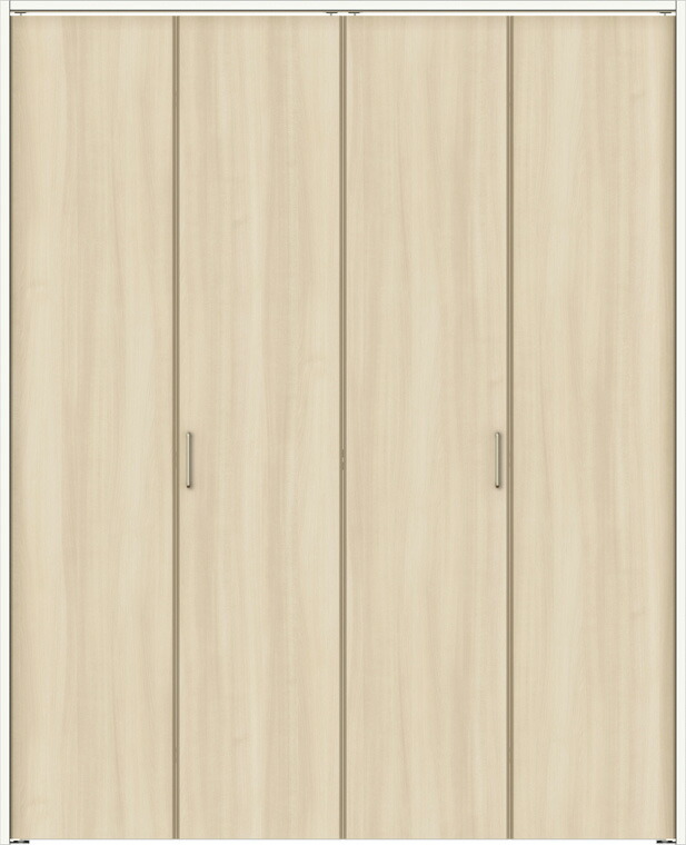 ラシッサDキナリモダン クローゼットドア 折戸ノンレールタイプ 4枚折戸 AKCN-LAA 1220 W：1,188mm × H：2,023mm ノンケーシング / ケーシング LIXIL TOSTEM