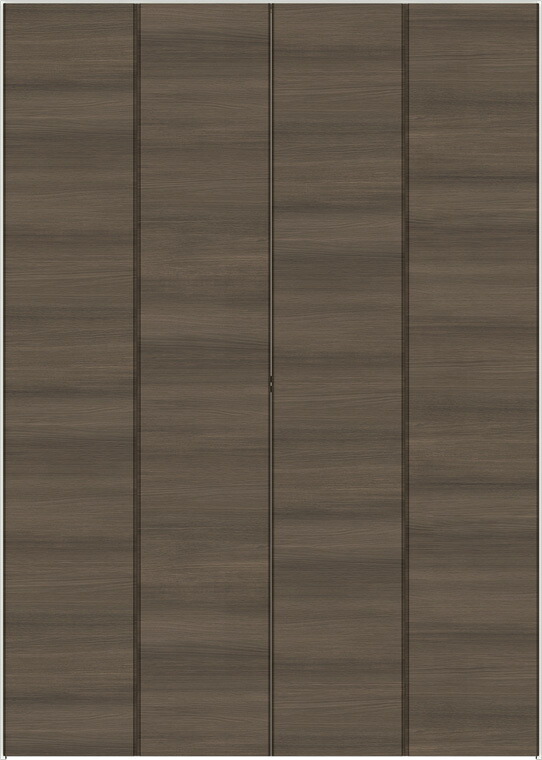 ラシッサD ラテオ クローゼット 折戸すっきり 4枚折戸 ALCD-LAD 特注 W：1020-1820mm × H：2426-2500mm ノンケーシング LIXIL リクシル TOSTEM トステム DIY