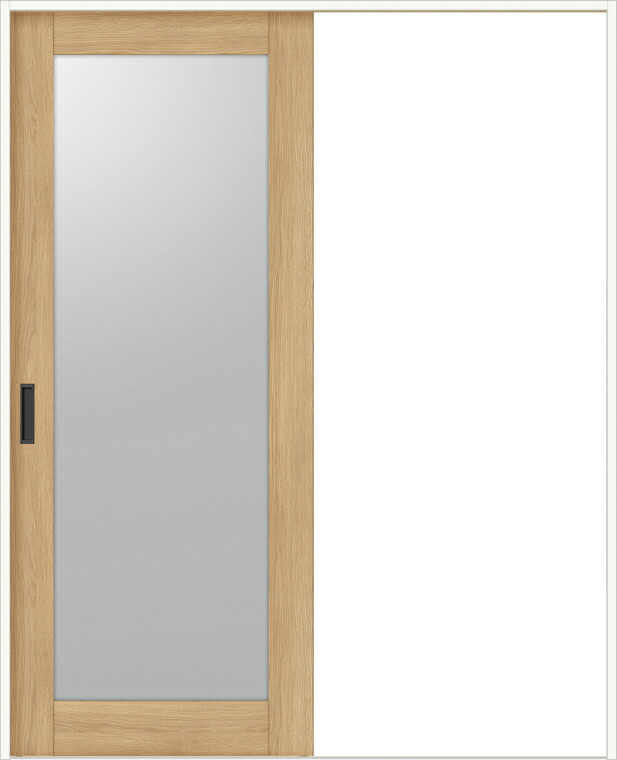 ラシッサDノースフォレスト 室内引戸V線路遣りくち 片引戸標準尺度 ANKH-LGK 錠付 1420 W：1,454粍 × H：2,023粍 ノンケーシング/ケーシング LIXIL TOSTEM